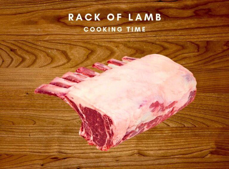 The Correct Rack of Lamb Cooking Time